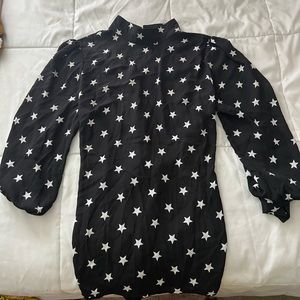 New York & Co Print 3/4 Sleeve Blouse